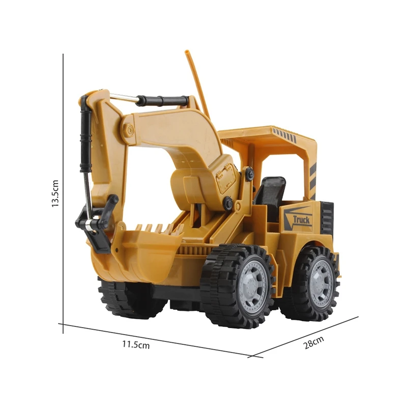 1:24 Wireless Remote Control Rc Truck Toys 5 CH Simulation RC Truck Toy RC Engineering Car Tractor Crawler Digger Gift for Child 1:24 Wireless Remote Control Rc Truck Toys 5 CH Simulation RC Truck Toy RC Engineering Car Tractor Crawler Digger Gift for Child