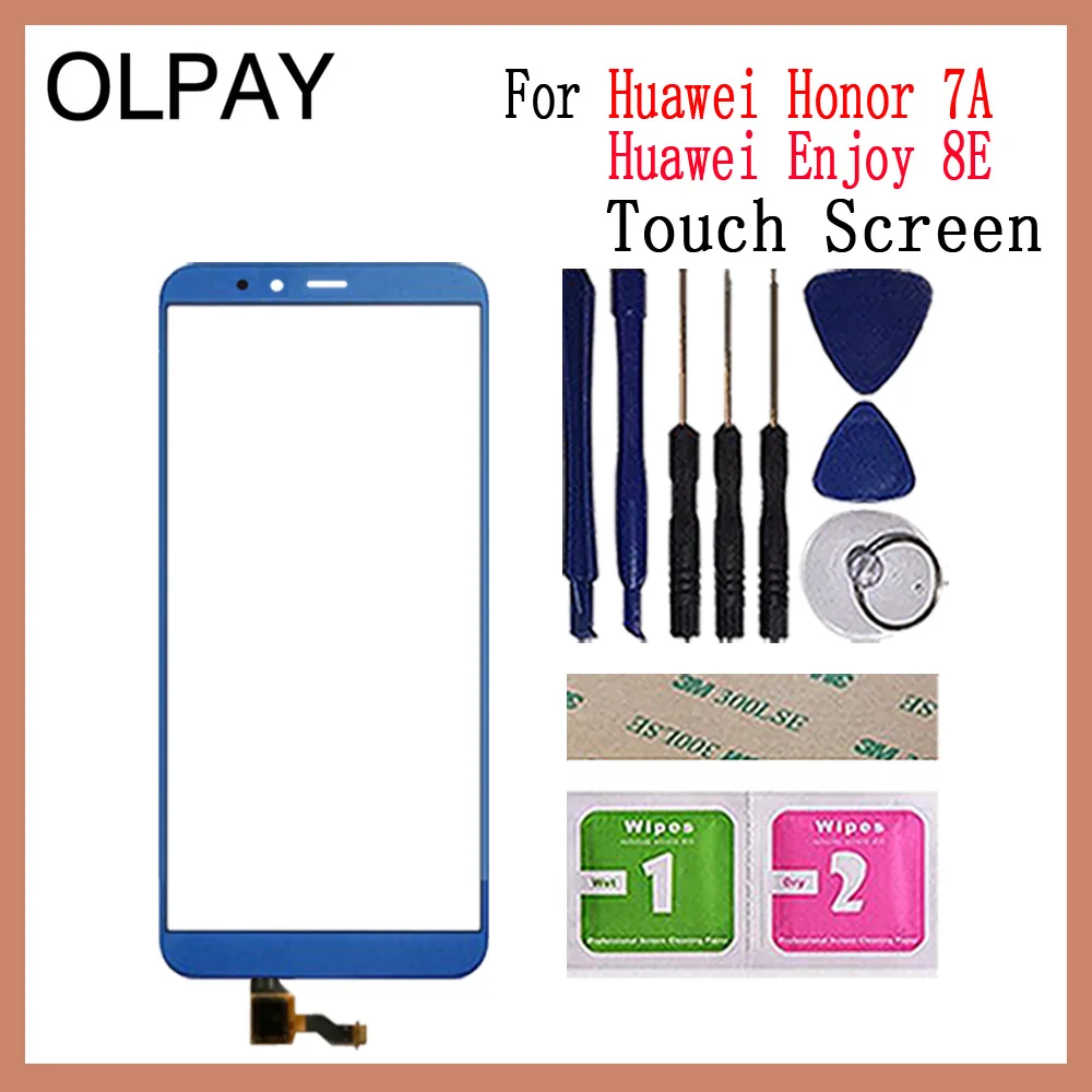 OLPAY 5," для huawei Honor 7A сенсорный экран дигитайзер для huawei Enjoy 8E ATU-AL10 Сенсорная панель Сенсорный экран сенсор переднее стекло
