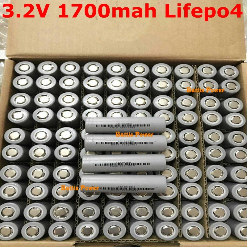 18650 LiFePO4 3,2 v 1700mAh аккумулятор 10C 18650 высокий расход 10А 1800mah для электронных сигарет Аккумулятор электроинструменты