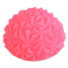 Новинка-детский тренировочный мяч для йоги, Водный куб с алмазным узором, ананас, мячик, мячик для массажа стоп, игрушка-розовый