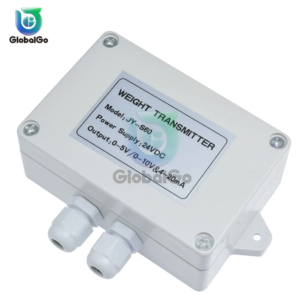 

Load Cell Weighing Transmitter Weight Sensor Amplifier Transducer Pull Pressure Torque Strain Sensor Board DC 12V 24V 4-20ma