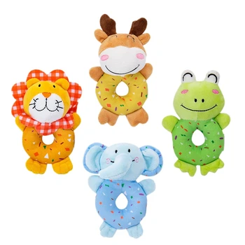 

TUMAMA Baby Toys Doughnuts, Hand Ringing, Baby Grasping Molars, Baby Ringing, Mother and Baby Toys