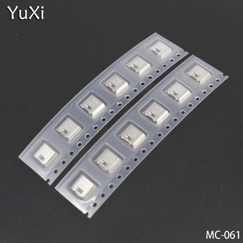 YuXi 20 шт./лот разъем для зарядки Samsung T110 T111 T113 T115 T116 T560 T561 T580 T585 Galaxy Tab A(7 контактов micro