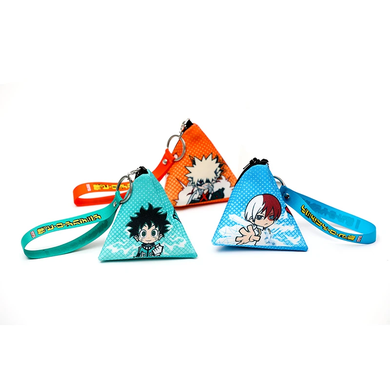 

Brdwn My Hero Academia Izuku Midoriya Todoroki Shoto Bakugou Katsuki Cosplay Official Authorization Coin Purse