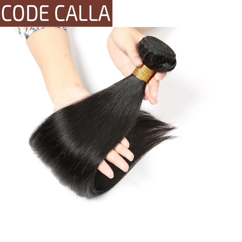 Code Calla Brazilian Unprocessed Raw Virgin Human Hair Extension