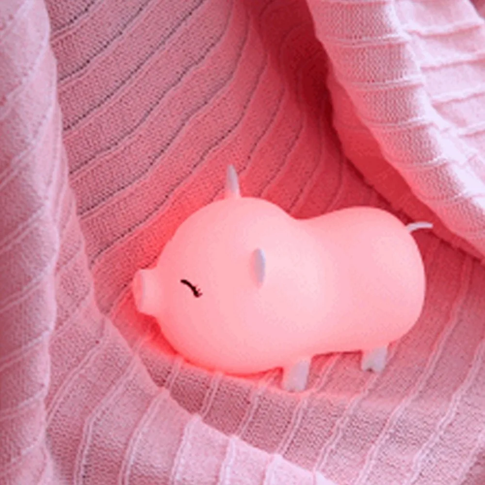 Led Doodle Pig ночник декоративное освещение для дома креативная атмосфера огни Мода Профессиональный красивый