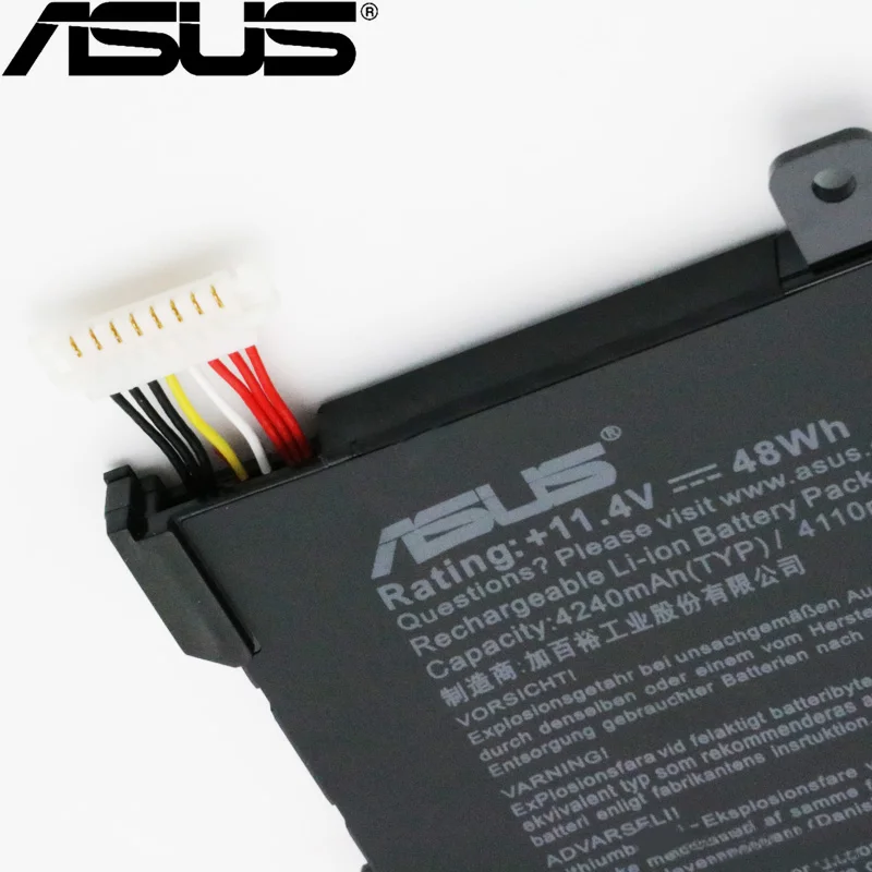 ASUS оригинальные 4110 мА/ч, B31N1429 для ASUS A501L A501LX A501L A501LB5200 K501U K501UX K501UB K501UW K501LB K501LX K501L 11,4 V 48Wh