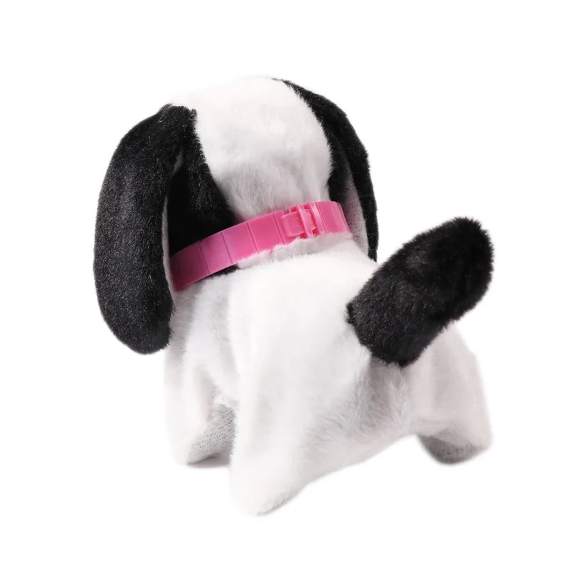 Hot Sales Electric Forward Backward Will Call Dog 2-Color Cute Strange New Creative Plush Toys Stall
