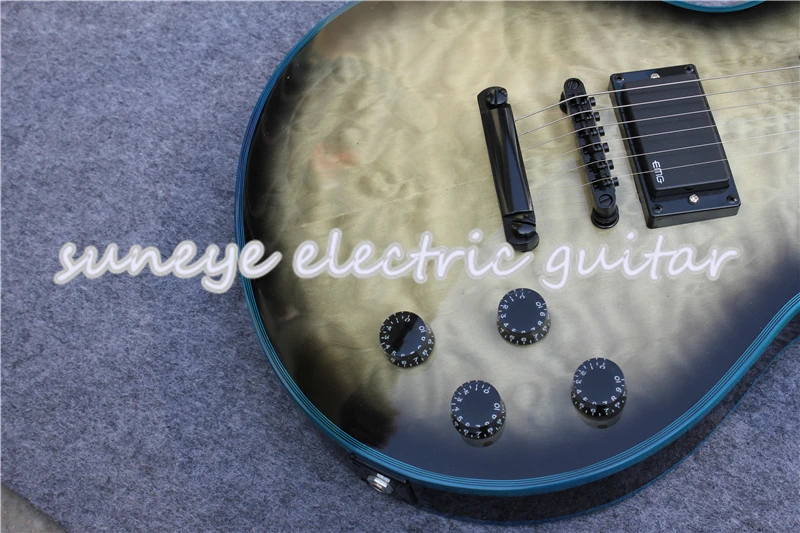 Горячая Suneye на заказ электрогитара черная аппаратная гитара ra электрическая твердая левша Гитарный комплект на заказ