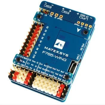 Matek Mateksys Flight Controller F765-WING F765 Wing for RC FPV Racing Drone Fixed Wings Support PIX INAV Dual Camera Cam I2C PM | Игрушки и