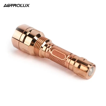 

Copper Astrolux C8 SST40/XP-L HI 1300lm 7/4modes A6 Driver EDC Tactical Flashlight 18650 Flashlight LED Torch Lantern Spotlight
