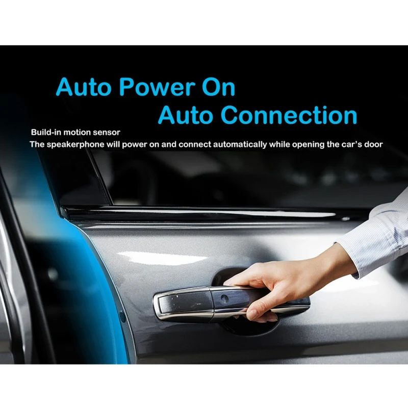 Bluetooth Handsfree автомобильный комплект беспроводной авто динамик телефон Carkit Солнцезащитный козырек динамик для автомобиля телефон Hands Free адаптер в автомобиле