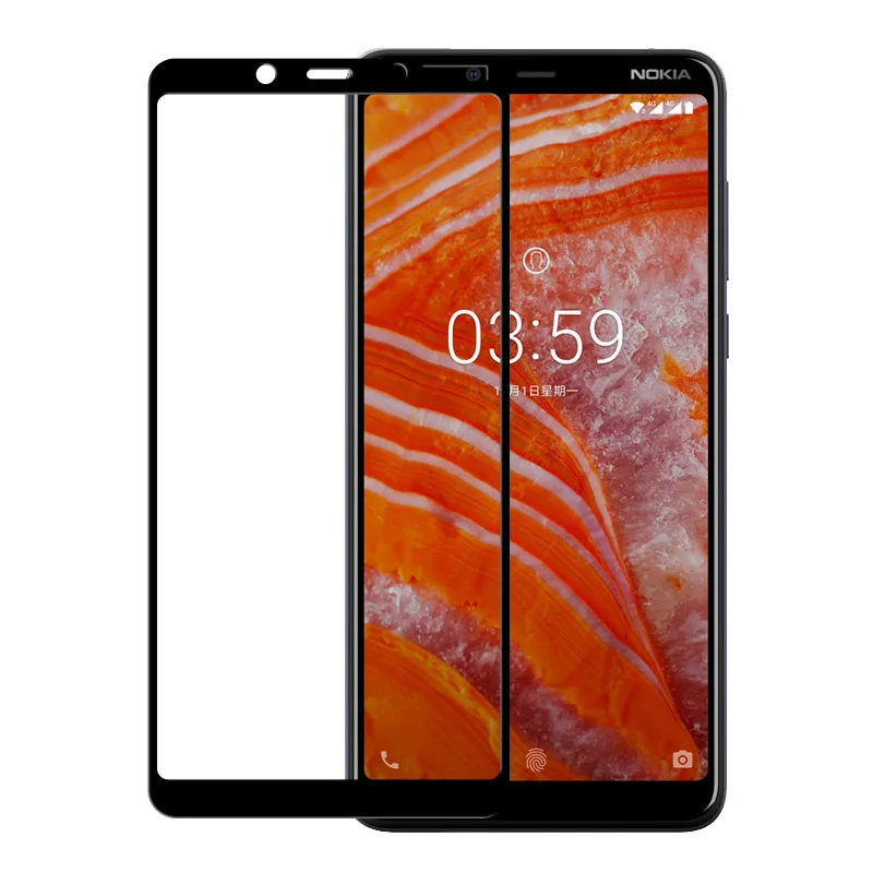 2 шт для Nokia 3 1 Plus протектор экрана из закаленного стекла 9h Защитная крышка на Nokia3.1
