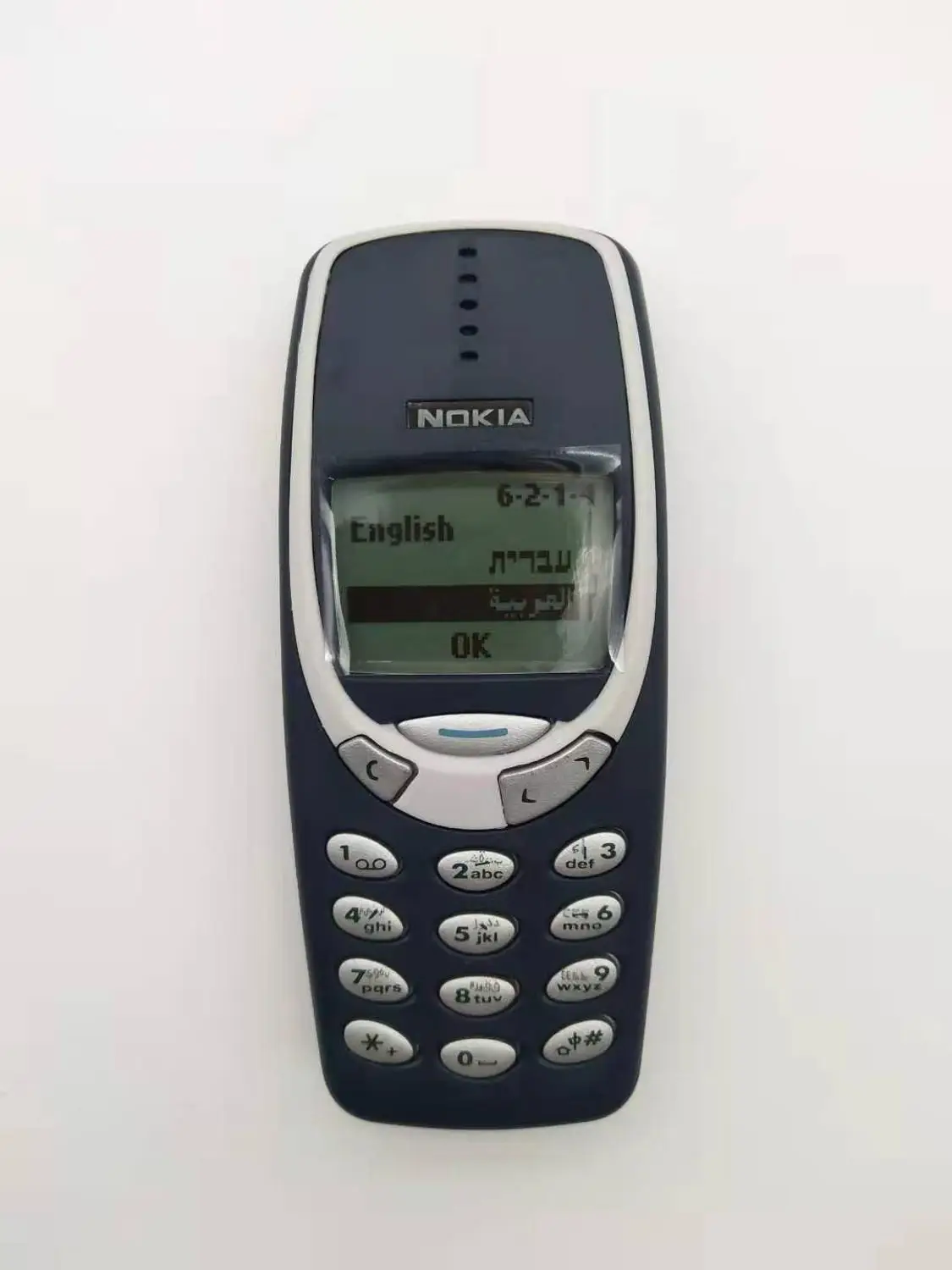 3310 мобильный телефон разблокированный Nokia 3310 дешевый телефон 2G GSM Поддержка Русский и арабский клавиатура мобильный телефон