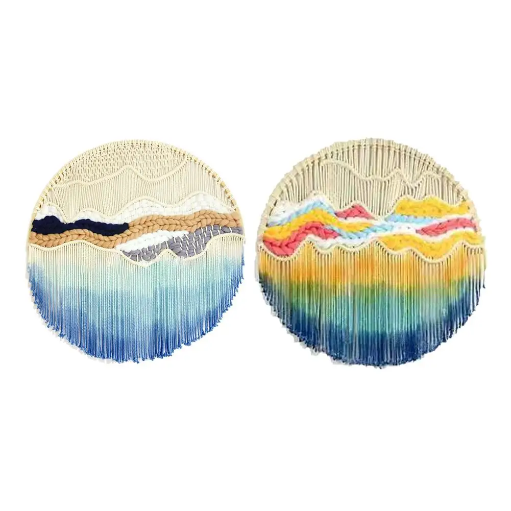 

Wall Hanging Round Lace Tapestry Hoop Round Handmade Home Wall Decoration
