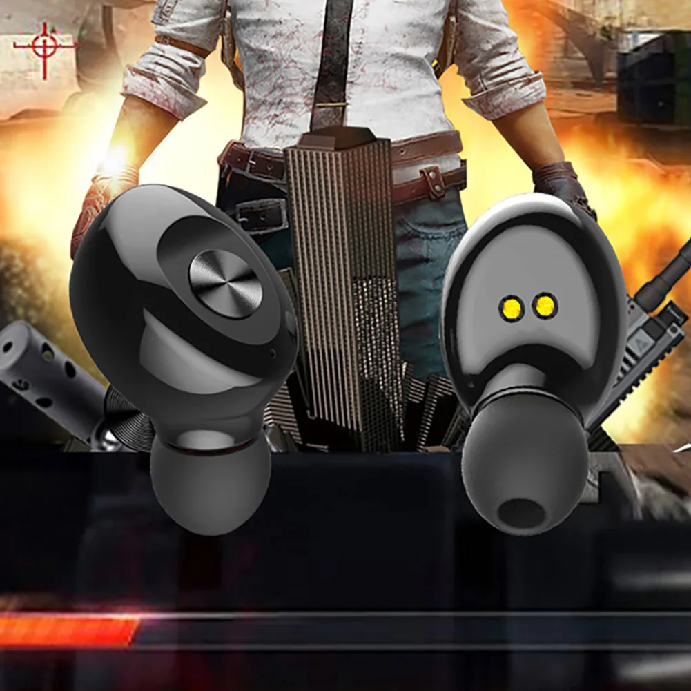 Bluetooth 5 0 Earphoness Stereo Wireless Earbuds HiFi Sound Sport Earphonesss Handsfree Gaming Headset With Mic