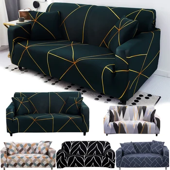 

String Printed Sofa Slipcovers For Room Elastic Corner Sectional Sofa Slipcover Covers sofa covers for living room