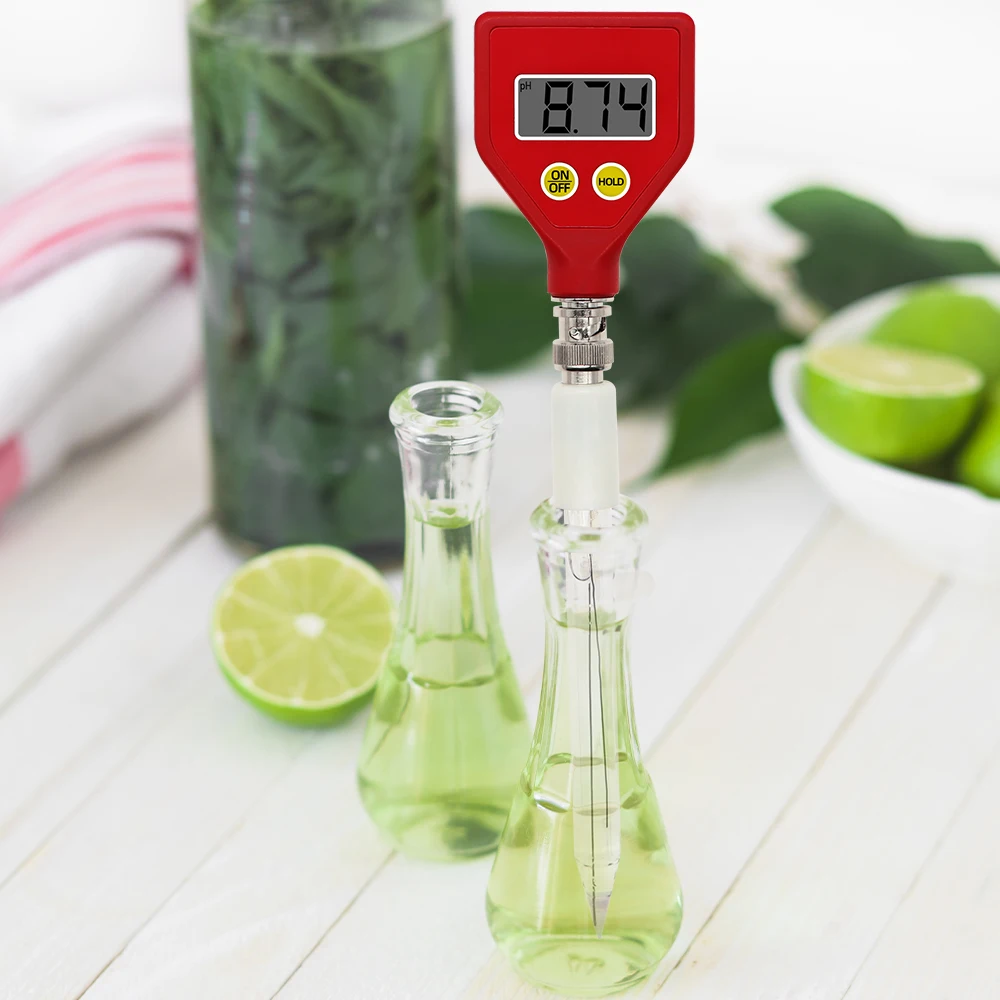 PH-98108 pocket-sized pH Meter Food pH Tester Acidity Meter Soil Meter for Plants Flowers Vegetable Acidity Moisture 40% off gas meters