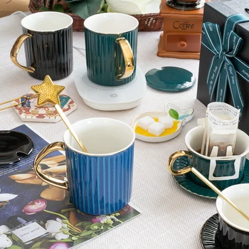 

Luxury Ceramic Coffee Mug Cup Travel Breakfast Coffee Mug Cute Small Travel Turkish Coffee Cups Canecas Cafe Criativas Tea Mug