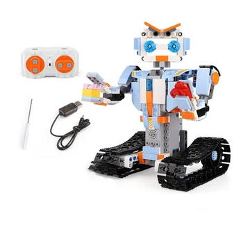 

Building Blocks For The Robert M4 Set Remote Control Robot Model Technic Diy Toy For Boys Children Bricks Toys Christmas Gifts