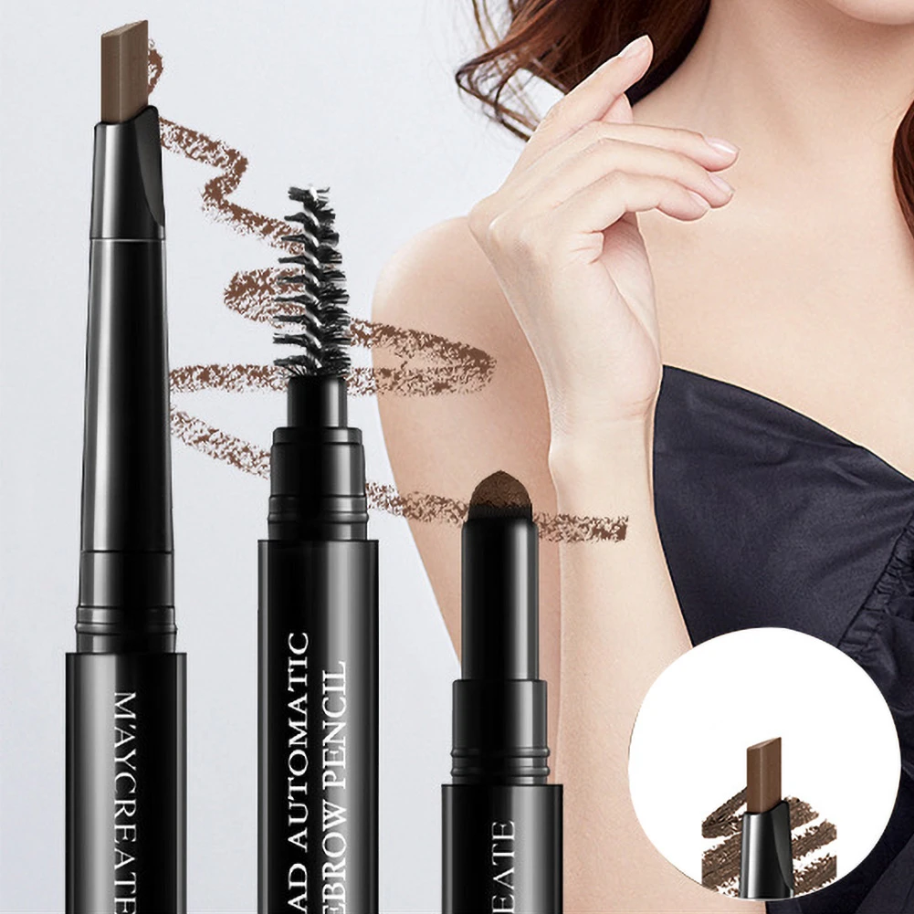 

MayCreate Brand 3 in 1 Eye Brows Set for Women Waterproof Brow Pencil + Powder + Brush Pigment Black Brown Eyebrow