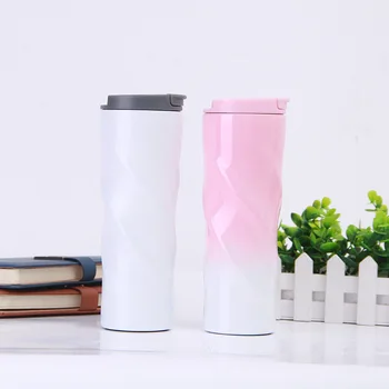 

300ML Thermos Vacuum Flask Water Thermos Threaded Stainless Steel Vacuum Flask Portable Outdoor Sports Cup