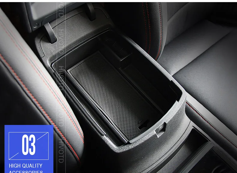 Hivotd для Kia Sportage ящик для хранения в подлокотнике автомобиля центральной консоли Органайзер автомобили аксессуары для интерьера