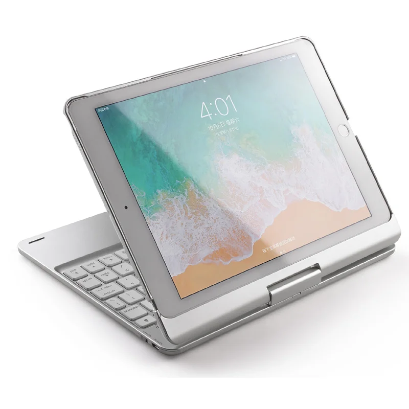 Чехол для iPad 9,7, тонкий, 7 цветов, с подсветкой, Bluetooth, клавиатура, чехол для /, IPad 9,7/iPad Air/IPad Air2/iPad pro 9,7