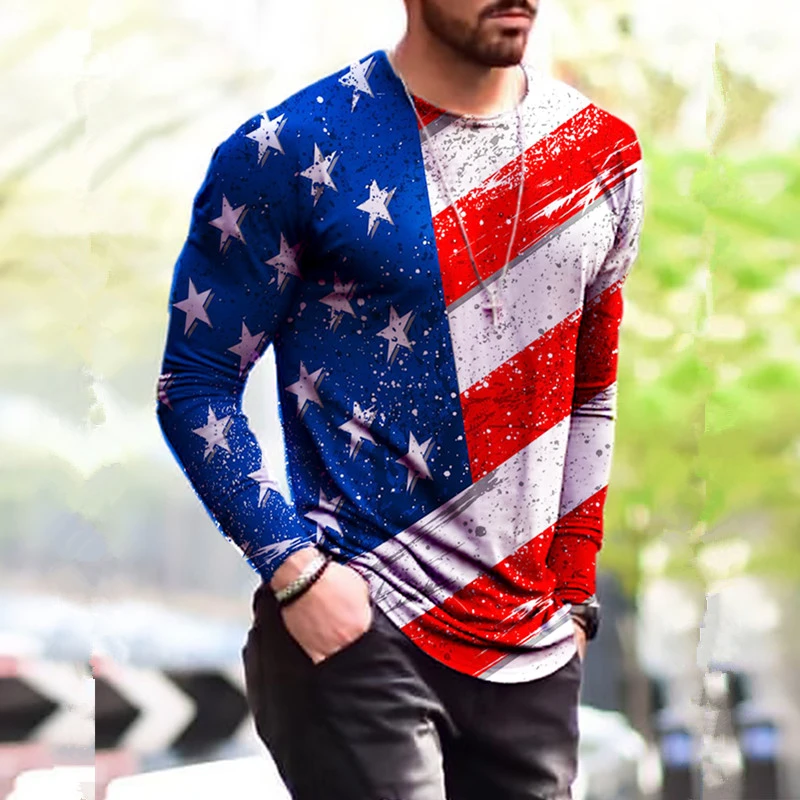 mens shirt with stars