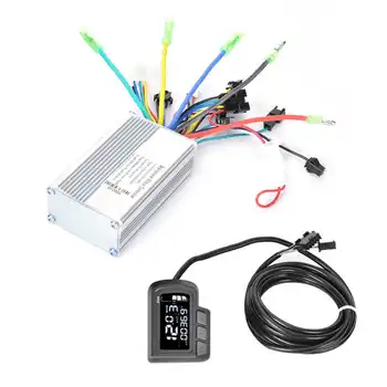 

E-bike Motor LCD Instrument Controller Electric Quantity Speed Display with USB Large Light Interface for E-Bike Electric Bike