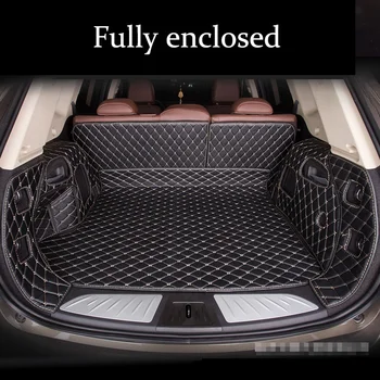 

custom car trunk mat for SKODA Superb Fabia Octavia A5 A7 Rapid Yeti Combi Karop Kodiaq 5seat 7seat 2007-2019s tail box mats