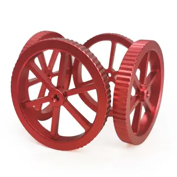 

2020 New 4pcs/set Stainless Steel Red M4 Twist Leveling Nut for Creality 3D Printer