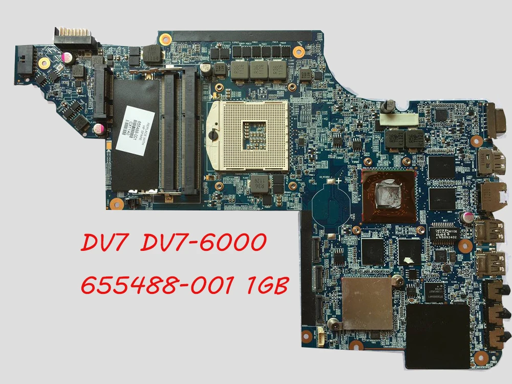 

DV7-6000 motherboar 655488-001 1GB HM65 For HP Pavilion DV7 DV7-6000 655488-001 original TEST MOTHERBOARD