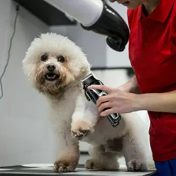 

Animal Grooming Rechargeable Limit Combs Electric Cordless With Nail Clipper Professional Pet Accessories Low Noise Cutting Cat