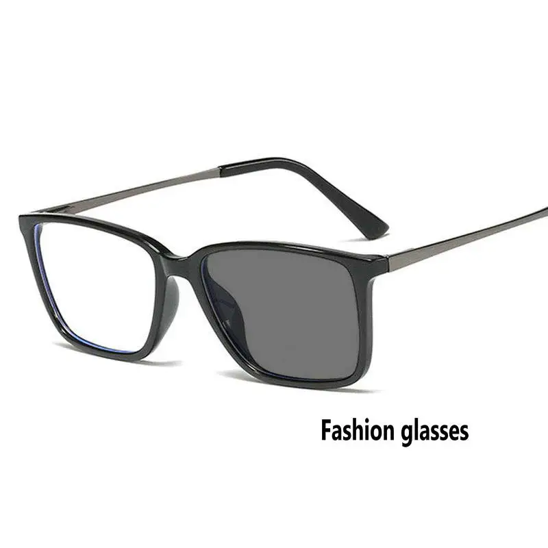 Прогрессивные многофокальные очки фотохромные очки для чтения очки Для мужчин очки для чтения для ближнего и дальнего прицел FML