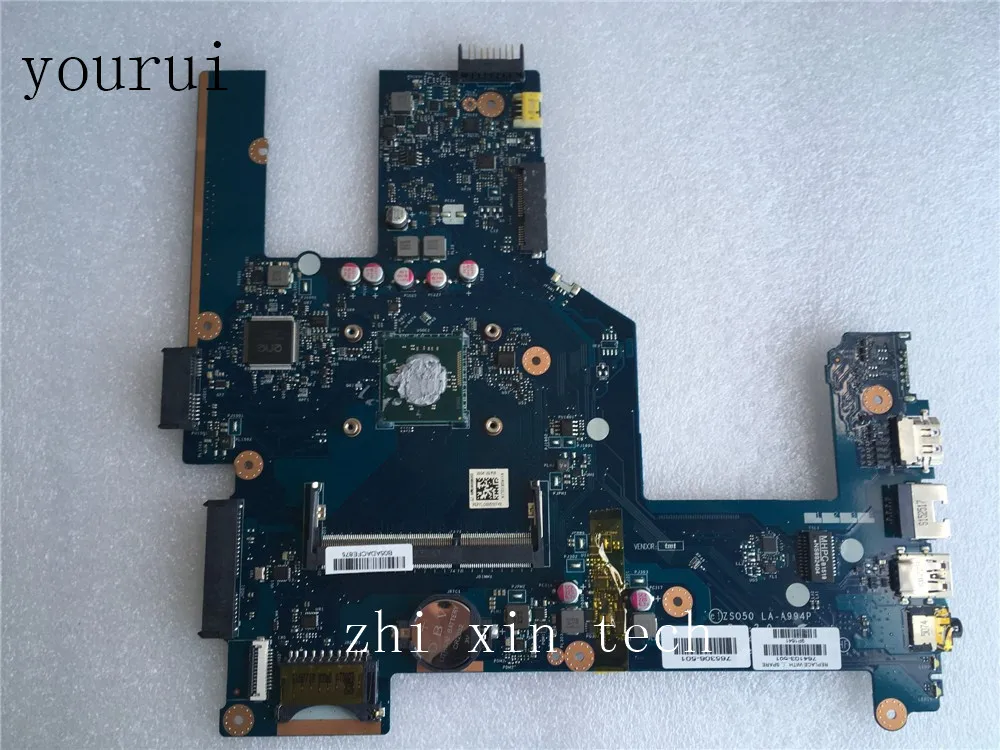 Yourui 764103-001 764103-501 764103-601 ZS050 LA-A994P для HP 15-R материнская плата портативного компьютера