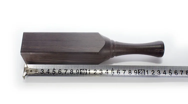 1 peça Vintage Ébano madeira mallet martelo