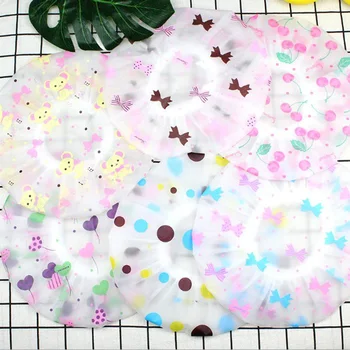 

2020 Hot New 1pcs PE Shower Bath Cap Oil-proof Waterproof Headgear Variations Thicker Audult Women Bathroom Accessories