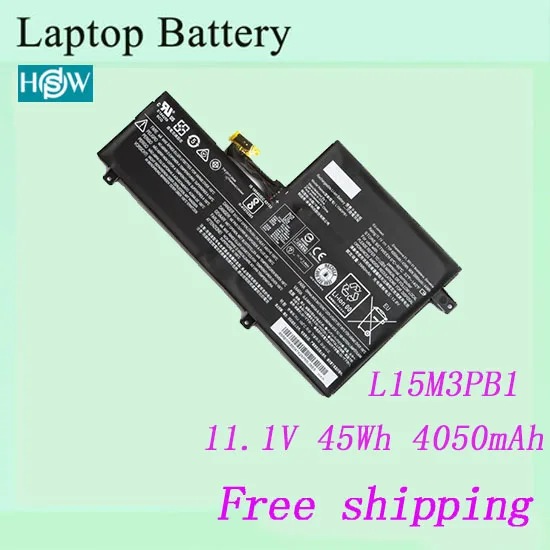 100% новый аккумулятор L15M3PB1 для ноутбука Lenovo IdeaPad N22 Φ 5B10K88047 5B10K88048 5B10K88049