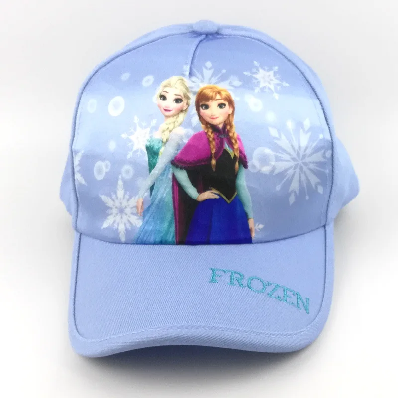 Disney Микки лед снег детский головной убор дышащая бейсбольная кепка солнцезащитный козырек мода солнцезащитный крем