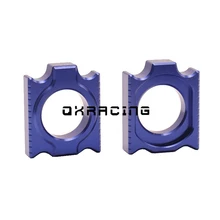 CNC сзади цепь Настройщик ось блока для YAMAHA YZ125 YZ250 02-16 YZ250F YZ450F YZ250X YZ250FX WR250F WR450F WR250R WR250X
