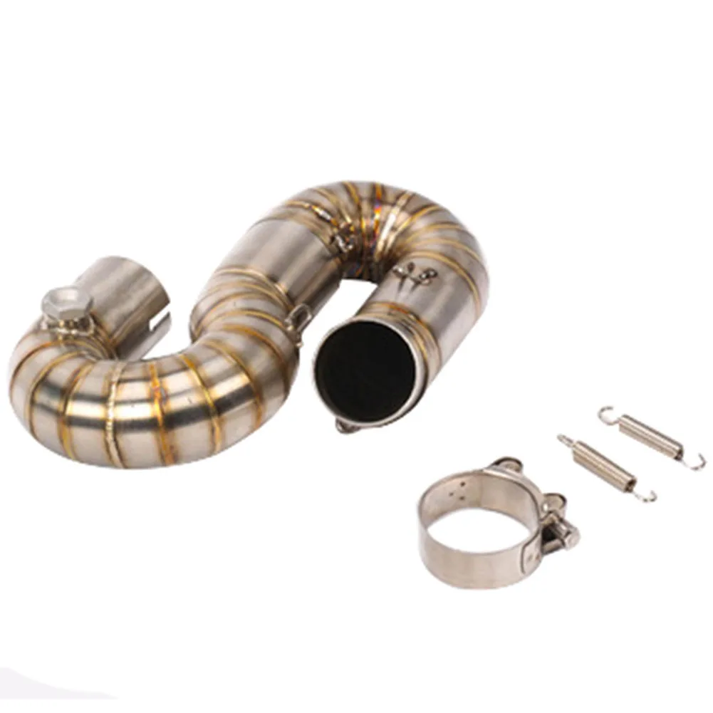 Motorcycle Exhaust System Muffler Middle Link Pipe For Honda CBR1000 2008 2009 2010 2011 2012 2013 Stainless steel
