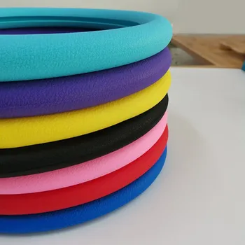 

2020 hot Car steering wheel cover car accessories for Volkswagen VW Polo t4 t5 golf 4 golf 7 vw Jetta Gol Fox CrossFox