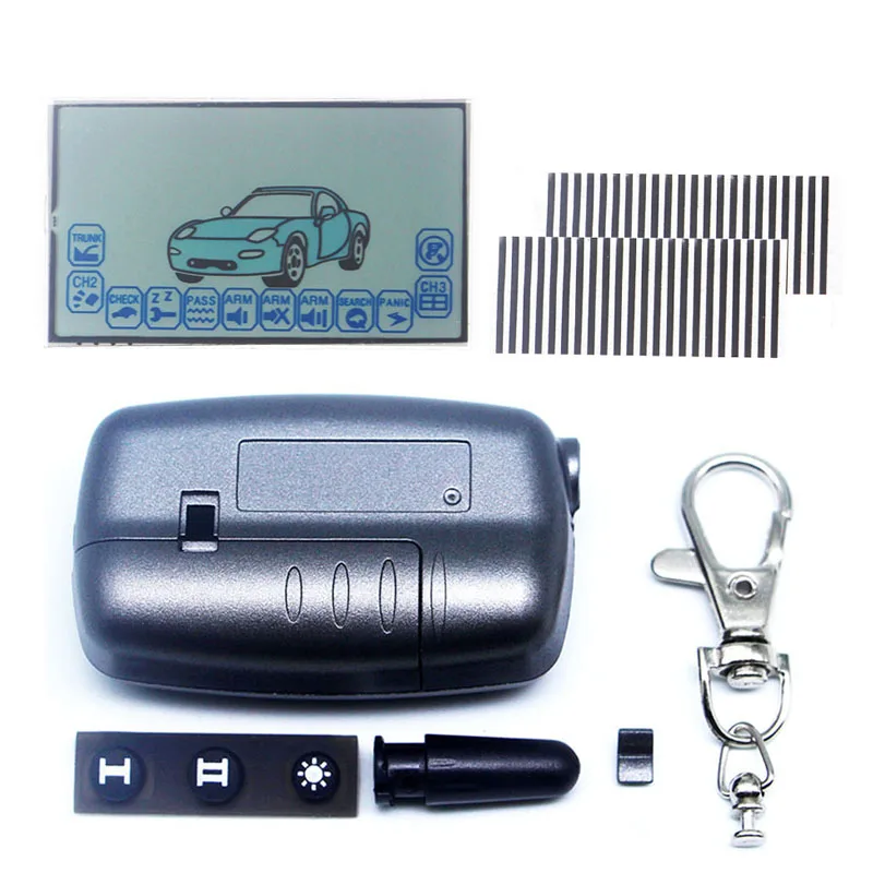 

starline A6 LCD display Train + Russian version A6 Case for car remote control A6 LCD display flexible cable Fob Keychain