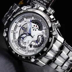 Relogio Masculino новые крутые Спортивные Хронограф Мужские s часы лучший бренд класса люкс полный стальной кварцевые часы водонепроницаемые часы