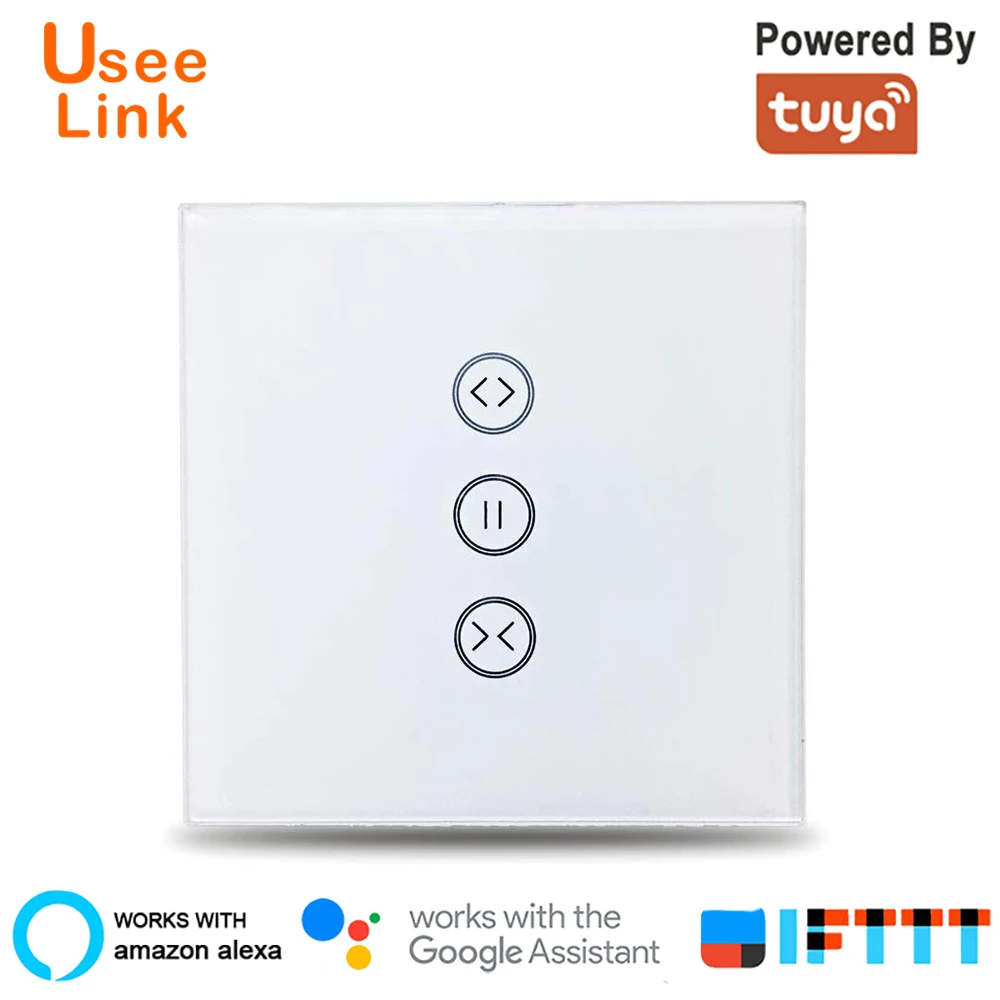 UseeLink Wi-Fi занавес переключатель для рольставни электродвигатель Google Home Alexa Echo Голосовое управление DIY умный дом Питание от Tuya