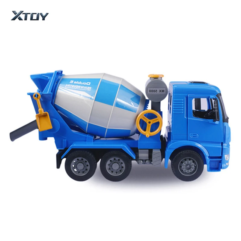 Новинка 1:20 весы Volvo цементный миксер грузовик инженерный автомобиль со звуком светильник образовательная коллекция подарок детям