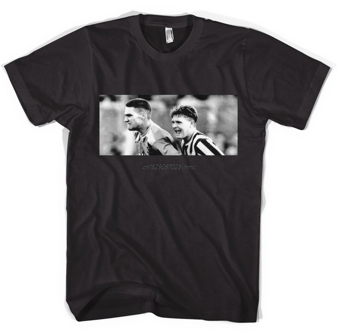

Vinnie Jones Gazza Footballer Fan Terrace Hooligan Unisex T Shirt All Sizes Col Normal Short Sleeve T-Shirts Top Tee