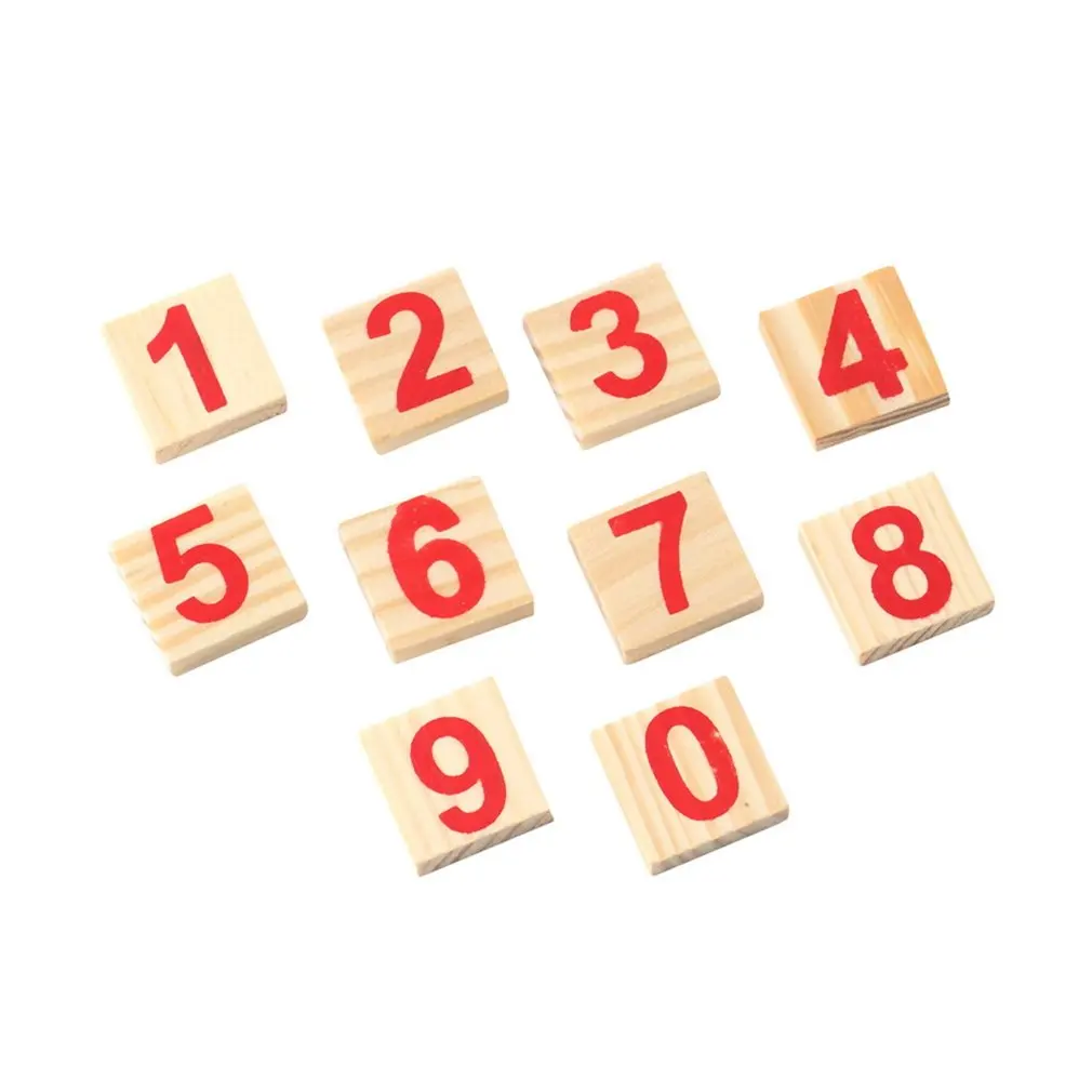 Hot! 3sets Intelligence Great Toys Montessori Math Wooden Material Color Calculation Early Education Enlightenment Toy New Sale