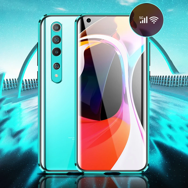 360 металлический магнитный чехол для Xiaomi Redmi Note 9s 8 7 K20 Pro 8T 8A Mi9 Mi10 9T Note10 cc9 A3 cc9e